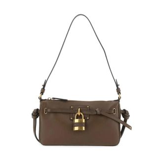 Chlo&eacute; Mini Paddington Sling - Dames - Tassen - Bruin - Maat: ONE Size Katoen