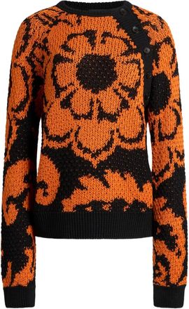 Etro Maglione a fiori jacquard - Nero
