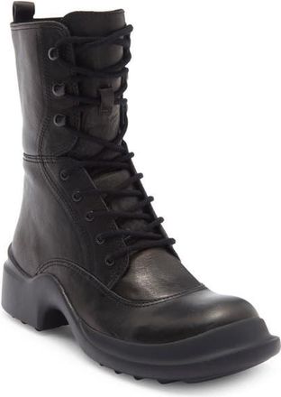 Jeffrey Campbell Traipse Lace-Up Bootie in Black at Nordstrom, Size 7.5