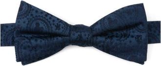 Cufflinks Inc. Mickey Mouse Paisley Silk Bow Tie in Navy at Nordstrom