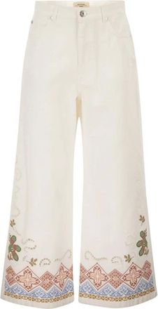 Max Mara Mujer, Pantalones, Blanco, Talla: S