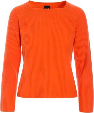 Bitte Kai Rand Dames, Truien, Oranje, Maat: M Kasjmier