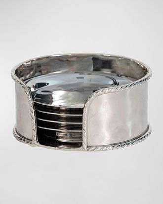 Juliska Graham Stainless Steel Coasters