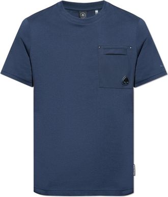 Moose Knuckles Hombre, Camisetas, Azul, Talla: S