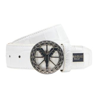Carlo Colucci Belt - unisex - Carlo Colucci - Belts - White - 75 CM - Accessories
