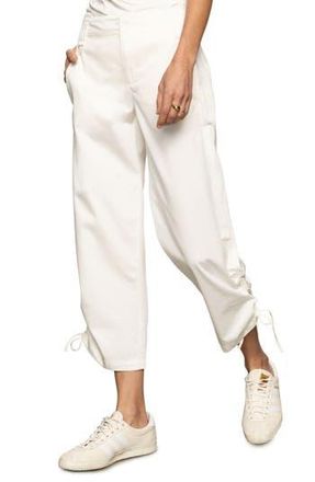 Sanctuary Cotton Twill Utility Crop Pants in Bleached W at Nordstrom Rack, Size Xx-Large