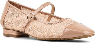 Donald J Pliner Ditzy Lace Mary Jane Flat