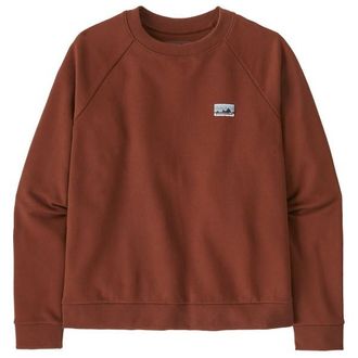 Patagonia Certified Cotton Essential Top Pullover f&uuml;r Damen | braun/rot