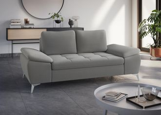 Sit&more 2-Sitzer »Latigo« mit hochwertigen Metallfüssen