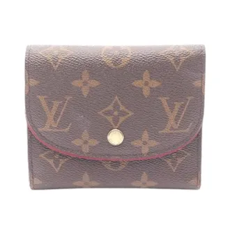 Louis Vuitton Pre-owned Wallets, female, Brown, Size: ONE SIZE Pre-owned Portefeuille Ariane Monogram Trifold Wallet
