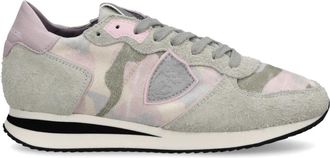 Philippe Model Tropez - Dames - Sneakers - Grijs - 39 EU - Katoen - Schoenen