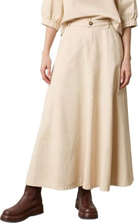 Lilla P Seamed Maxi Skirt