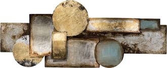 Schubiger M&ouml;bel Bild Abstrakte Goldformen