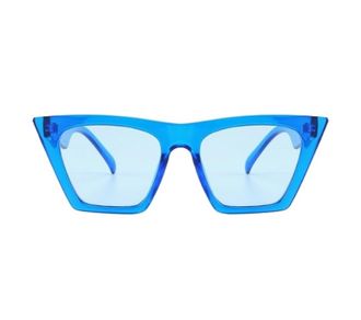 Generic Outdoor Mens And Womens Party Sunglasses Vacation Driving Commuter Sun Glasses(Blue)