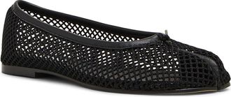 Steve Madden Calico Womens Flat Shoes Black Mesh : 6.5 M, Leather