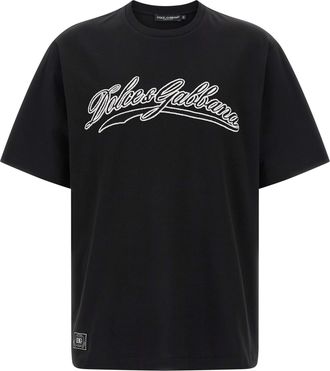Dolce & Gabbana Bicolor Cotton Mens T-Shirt