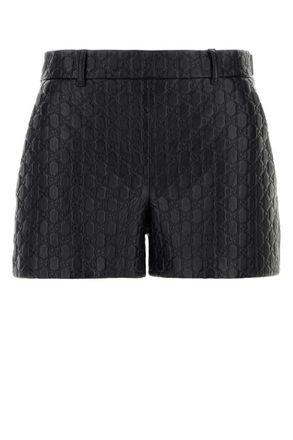 Gucci Black Jacquard Shorts