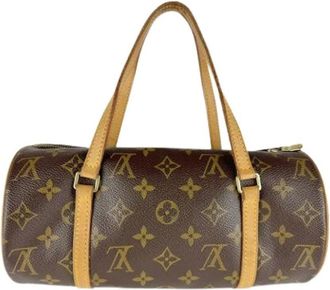 Louis Vuitton Pre-owned Handbags, female, Brown, Size: ONE SIZE Pre-owned Vintage Monogram Canvas Handbag