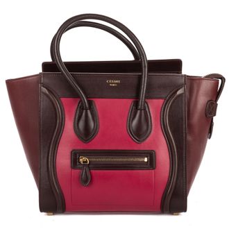 Celine Micro Tricolor Luggage handtas