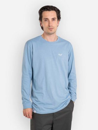 Reell Staple Logo Longsleeve blau