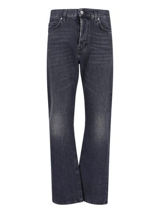 Haikure Black Blake Mid-Rise Straight Denim Jeans