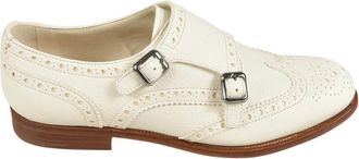Churchs Lana Monk Buckle Schoenen - Dames - Veterschoenen - Beige - 37 1/2 EU - Leer - Schoenen