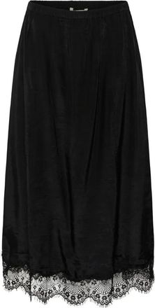 Cream Rokken - Dames - Maxi Rokken - Zwart - XS - Rokken