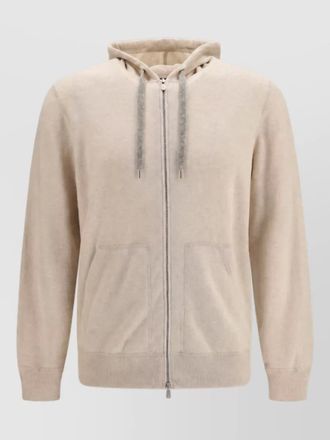 Brunello Cucinelli cashmere hooded jacket