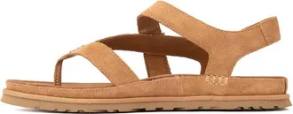UGG Womens Goldengaze Toe Post Sandal In Chesnut