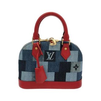 Louis Vuitton Pre-owned Vintage Denim Handbag - Dames - Pre-owned - Veelkleurig - Maat: ONE Size Denim