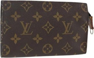 Louis Vuitton Pre-owned Clutches, female, Brown, Size: ONE SIZE Pre-owned Vintage Clutch