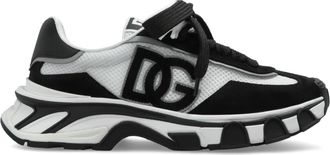 Dolce & Gabbana Logo Sneakers - Dames - Sneakers - Zwart - 41 EU - Leer - Schoenen