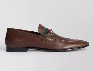Gucci leather loafers