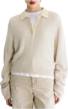 Bellerose Mujer, Camisetas, Beige, Talla: XS