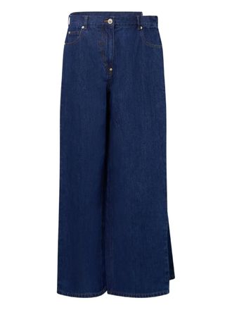 pushBUTTON five-pocket jeans - women - Cotton - S - Blue