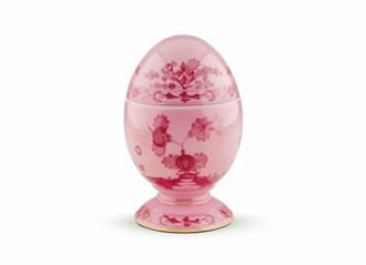 Ginori 1735 Italian Orient - Egg-shaped Objects with Lid cm 21