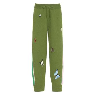 Barrie Butterfly Pants - Dames - Broeken - Groen - Maat: M Kasjmier