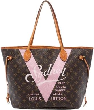 Louis Vuitton Pre-owned Tote Bags, female, Brown, Size: ONE SIZE Pre-owned The Limited Edition Neverfull MM