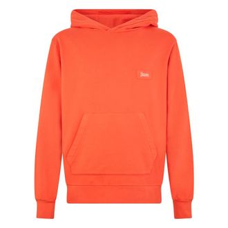 Herno Hoodies, male, Orange, Size: L Hoodie