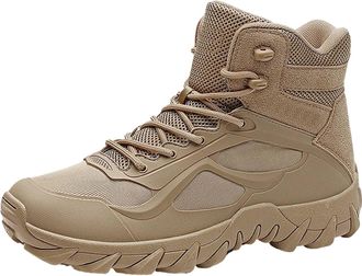 Generic Plush Warm Cotton Shoes Wear and Anti Boots Five Finger Cotton Shoes Outdoor Sports Shoes Mens and Womens Hiking Shoes Shoes Men Formal (Khaki, 6.5)