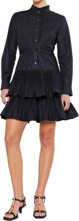 Current Air Womens Anberlin Mini Dress In Black