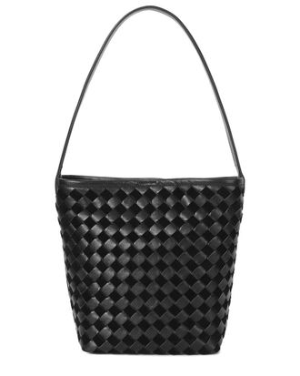 Tiffany & Fred Hand-Woven Leather Tote