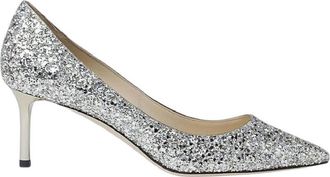 Jimmy Choo London Romy 60 Pointed Toe Leather Pumps, Brand Size 39 (US Size 9)