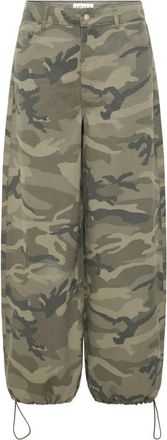 Ichi Pantaloni - - Trousers - Donna - Verde - XS