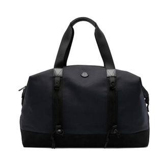 Moncler Tech Duffle Weekend Bag - - Bags - Uomo - Blu - ONE SIZE