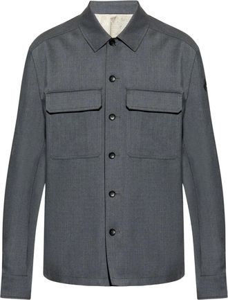 Moncler Giacca-camicia Larribet - Grigio