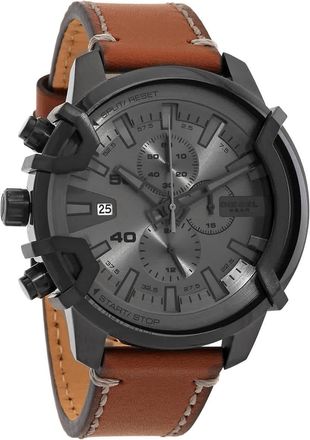 Diesel Griffed Chronograph Quartz Grey Dial Mens Watch DZ4569