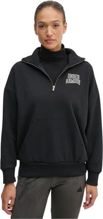 Under Armour Felpa a maniche lunghe - - Sport - Donna - Nero - L