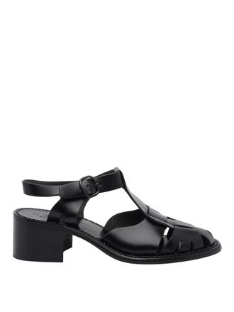 Hereu Black Pesca Pump Sandals