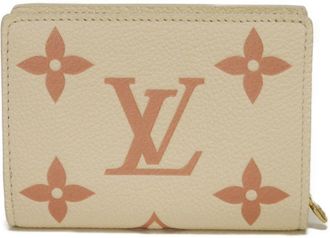 Louis Vuitton Monogram Empreinte Beige Monogram Empreinte Wallet (Bi-Fold) (Pre-Owned)